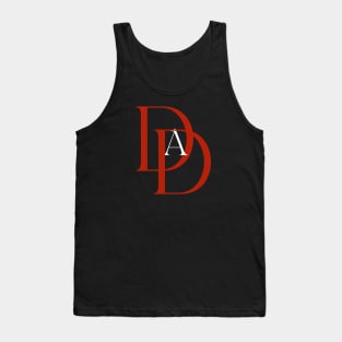 Dad-Devil (text only, red/white) Tank Top